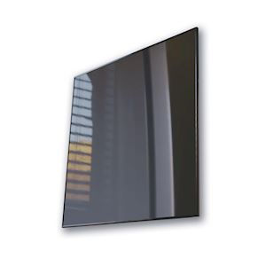  Diffuseur de soufflage Collection Reflet teinte Grise pour plénum de 600x600 mm - 400x400px